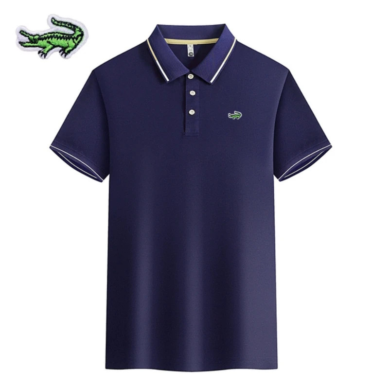 New Men's Brand Embroidered Polo Shirt Summer Short Sleeve T-shirt Polo Collar Fashion Top Trend High Quality Business Polo Shir
New Men's Brand Embroidered Polo Shirt Summer Short Sleeve T-shirt Polo Collar Fashion Top Trend High Quality Business Polo Shir