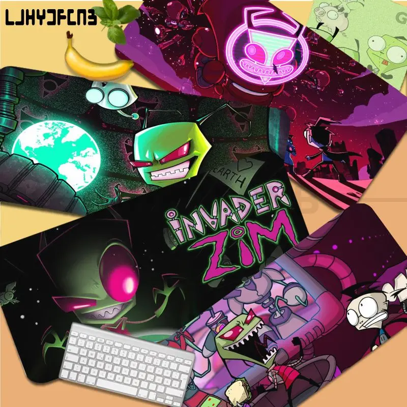 Invader Zim Mousepad Hot Rubber Mouse Durable Desktop Mousepad Size for large Edge Locking Game Keyboard Pad
Invader Zim Mousepad Hot Rubber Mouse Durable Desktop Mousepad Size for large Edge Locking Game Keyboard Pad