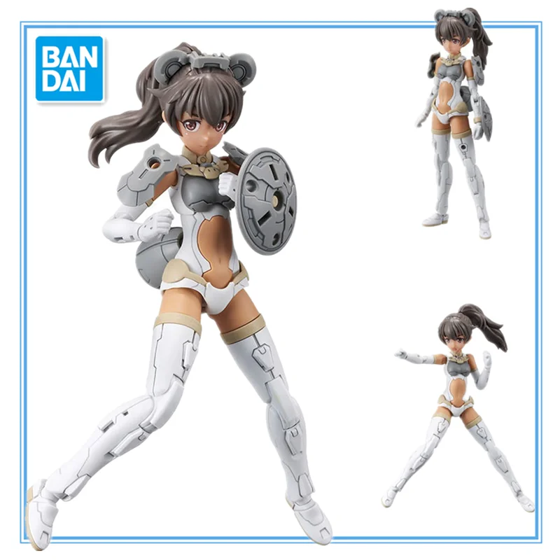 

Bandai Assembled Model Toys 30MS 30MM SIS-A00 Mobile Suit Girl Luluce Color C Anime Action Figures Collectibles Toys Kids Gifts