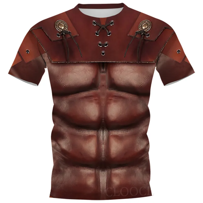 CLOOCL Viking tattooed muscle 3D printed T-shirt summer Men Women Unisex short sleeve T-shirts Harajuku Casual Streetwear Tops
CLOOCL Viking tattooed muscle 3D printed T-shirt summer Men Women Unisex short sleeve T-shirts Harajuku Casual Streetwear Tops