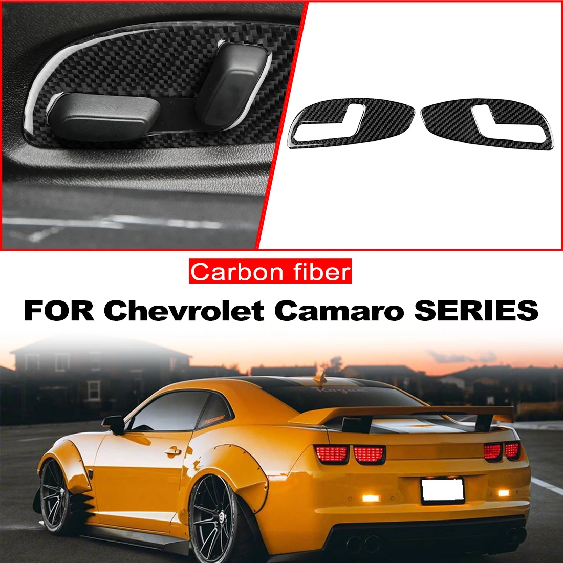 Panel StickerCarbon Fiber Black Car Seat Adjustment Panel Decal for Chevrolet Camaro 2017-2019 Car Interior Accessories
Panel StickerCarbon Fiber Black Car Seat Adjustment Panel Decal for Chevrolet Camaro 2017-2019 Car Interior Accessories