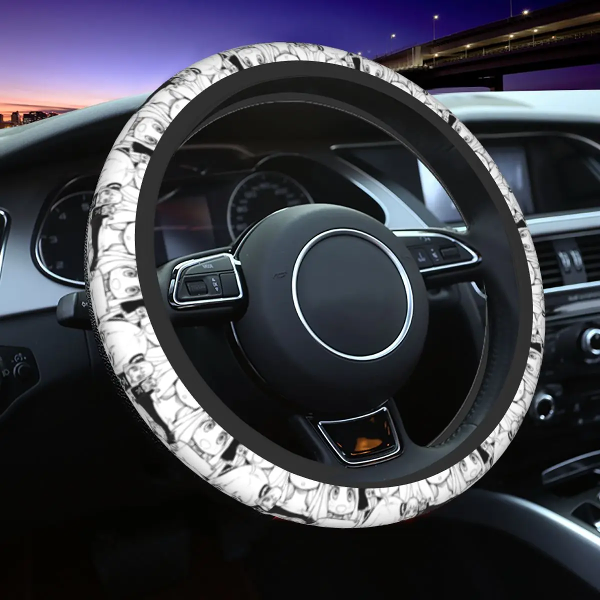 37-38 Car Steering Wheel Covers Spy X Family Elastic Anime Forger Anya Car-styling Fashion Car Accessories
37-38 Car Steering Wheel Covers Spy X Family Elastic Anime Forger Anya Car-styling Fashion Car Accessories