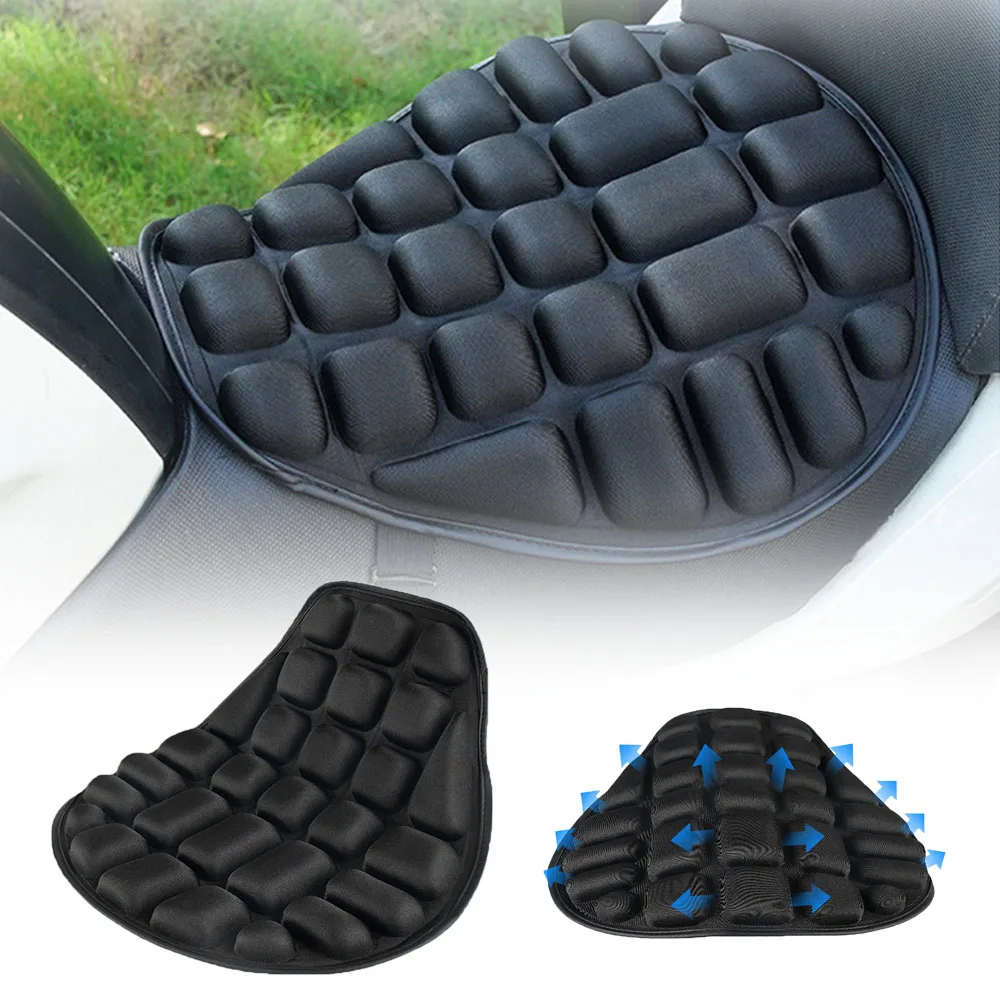 EVA Air Pad Motorcycle Seat Cover 3D Shock Absorbing Cushion Anti Slip Breathable Motorbike Accessories Protector Seat Pad
EVA Air Pad Motorcycle Seat Cover 3D Shock Absorbing Cushion Anti Slip Breathable Motorbike Accessories Protector Seat Pad