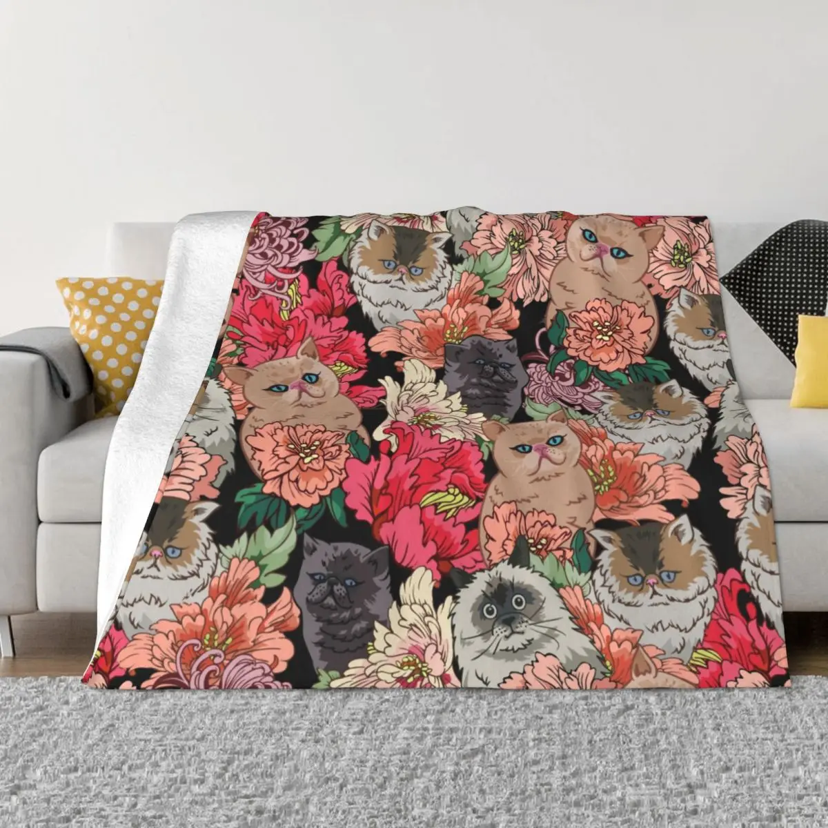 Because Cat Blankets Fleece Spring/Autumn Cute Animals Multifunction Super Warm Throw Blankets for Home Outdoor Bedspreads
Because Cat Blankets Fleece Spring/Autumn Cute Animals Multifunction Super Warm Throw Blankets for Home Outdoor Bedspreads