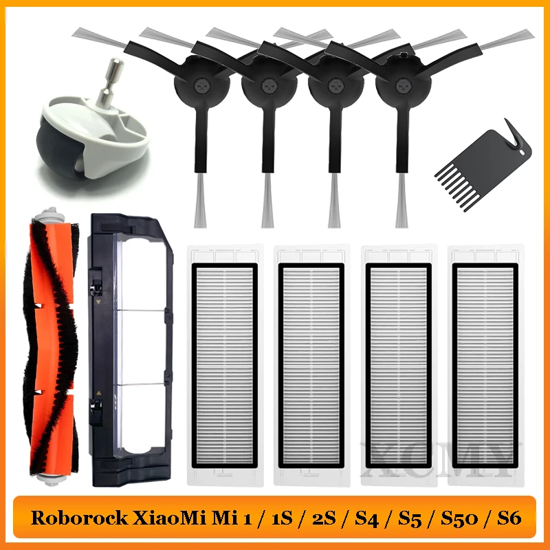 For XiaoMi Mi Robot Vacuum Cleaner 1 / 1S / 2S SDJQR01RR SDJQR02RR SDJQR03RR Roborock S4 S5 S50 S51 Main Side Brush HEPA Filter
For XiaoMi Mi Robot Vacuum Cleaner 1 / 1S / 2S SDJQR01RR SDJQR02RR SDJQR03RR Roborock S4 S5 S50 S51 Main Side Brush HEPA Filter