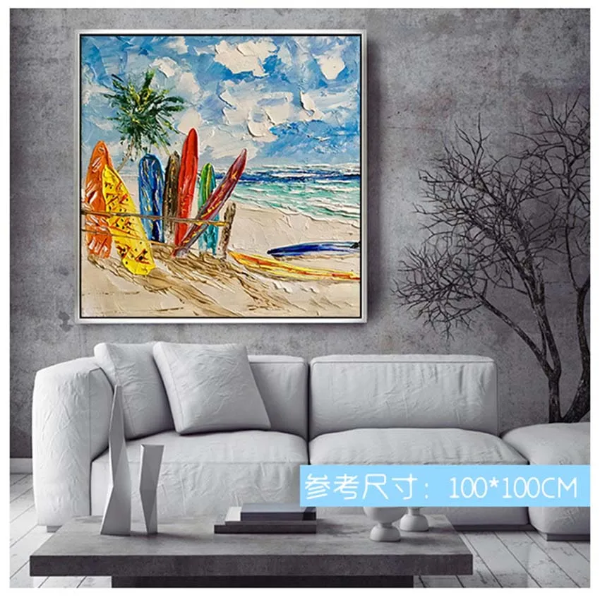 Beautiful Scenery Wall Painting Thick Oil Hand Drawn Abstarct Sea Landscape Canvas No Framed Picture For Bedroom 
Beautiful Scenery Wall Painting Thick Oil Hand Drawn Abstarct Sea Landscape Canvas No Framed Picture For Bedroom