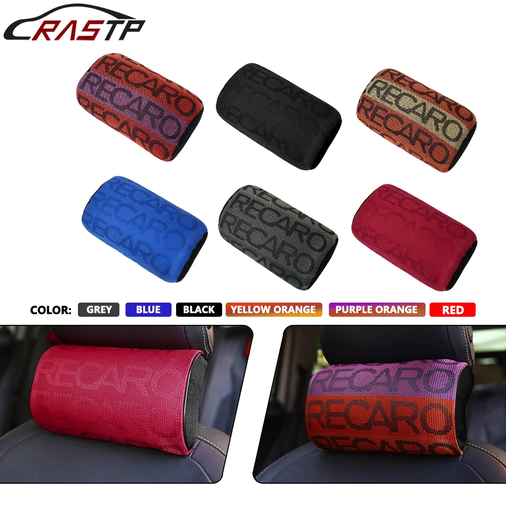 Universal 1pcs JDM Style BRIDE/ RECARO Neck Pillow Fabric Gradation Car Seat Support Headrest Racing Car Neck Pillows RS-BAG043
Universal 1pcs JDM Style BRIDE/ RECARO Neck Pillow Fabric Gradation Car Seat Support Headrest Racing Car Neck Pillows RS-BAG043