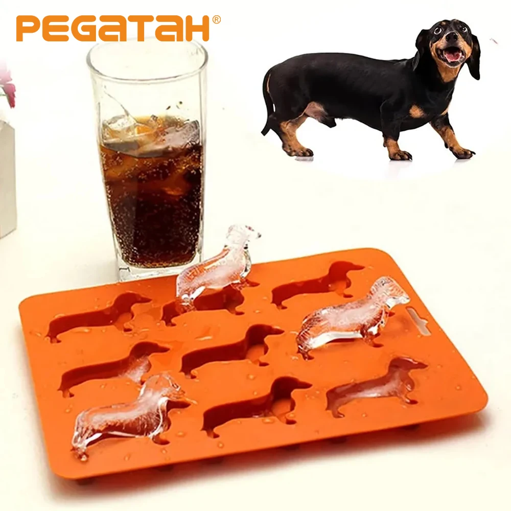 Dachshund Dog Shaped Silicone Ice Cube Mold and Tray for Drink Ice Maker Candy Chocolate Biscuit Fondant Cupcake Cake Decoration
Dachshund Dog Shaped Silicone Ice Cube Mold and Tray for Drink Ice Maker Candy Chocolate Biscuit Fondant Cupcake Cake Decoration
