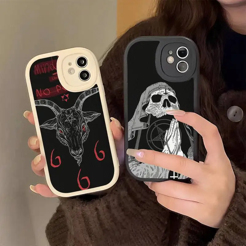 Devil Satan Phone Case Hard Leather Phone Case for iPhone 13 12 Mini 11 14 Pro Max Xs X Xr 7 8 Plus 6 6s Se 2022 silicone Cover
Devil Satan Phone Case Hard Leather Phone Case for iPhone 13 12 Mini 11 14 Pro Max Xs X Xr 7 8 Plus 6 6s Se 2022 silicone Cover
