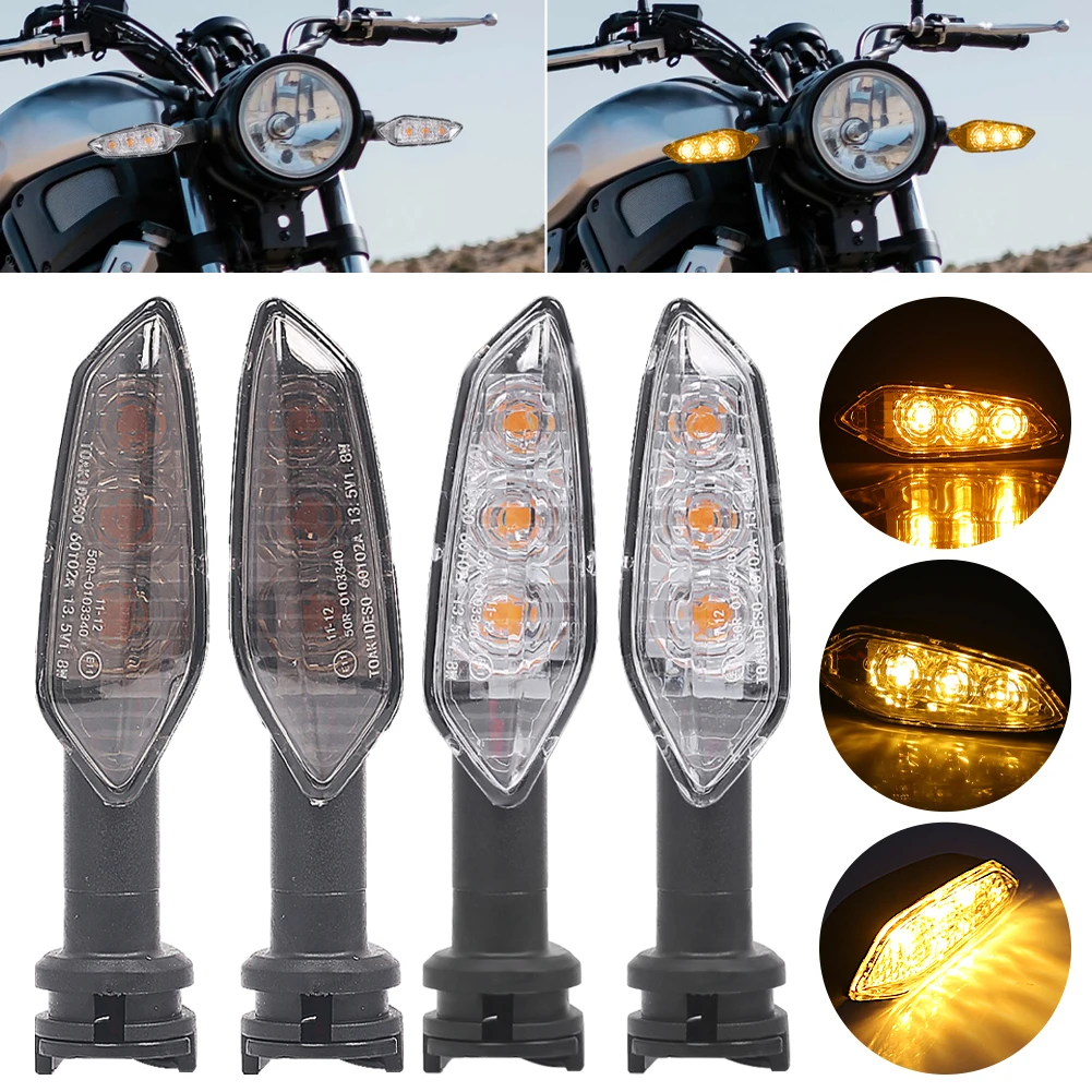 2PCS Motorcycle Led Turn Signal Light DC 12V LED Warning Light For Yamaha YZF-R1 R6 R7 R3 R125 MT-03 MT-07 MT-125 Motor Parts
2PCS Motorcycle Led Turn Signal Light DC 12V LED Warning Light For Yamaha YZF-R1 R6 R7 R3 R125 MT-03 MT-07 MT-125 Motor Parts