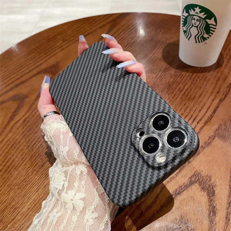 Luxury Business Geometry Carbon Fiber Pattern Case For Iphone 14 13 12 11 Pro Max Smooth Touch Bumper Clear Hard Pc Cover Capa
Luxury Business Geometry Carbon Fiber Pattern Case For Iphone 14 13 12 11 Pro Max Smooth Touch Bumper Clear Hard Pc Cover Capa