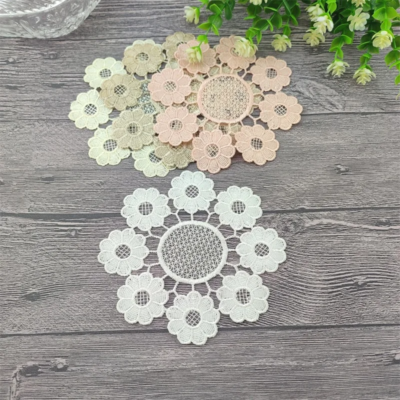 1 Beautiful Lace Coaster Floral Placemat Home Kitchen Decorative Knitted Tea Set Anti-scald Coaster Insulated Table Mat
1 Beautiful Lace Coaster Floral Placemat Home Kitchen Decorative Knitted Tea Set Anti-scald Coaster Insulated Table Mat