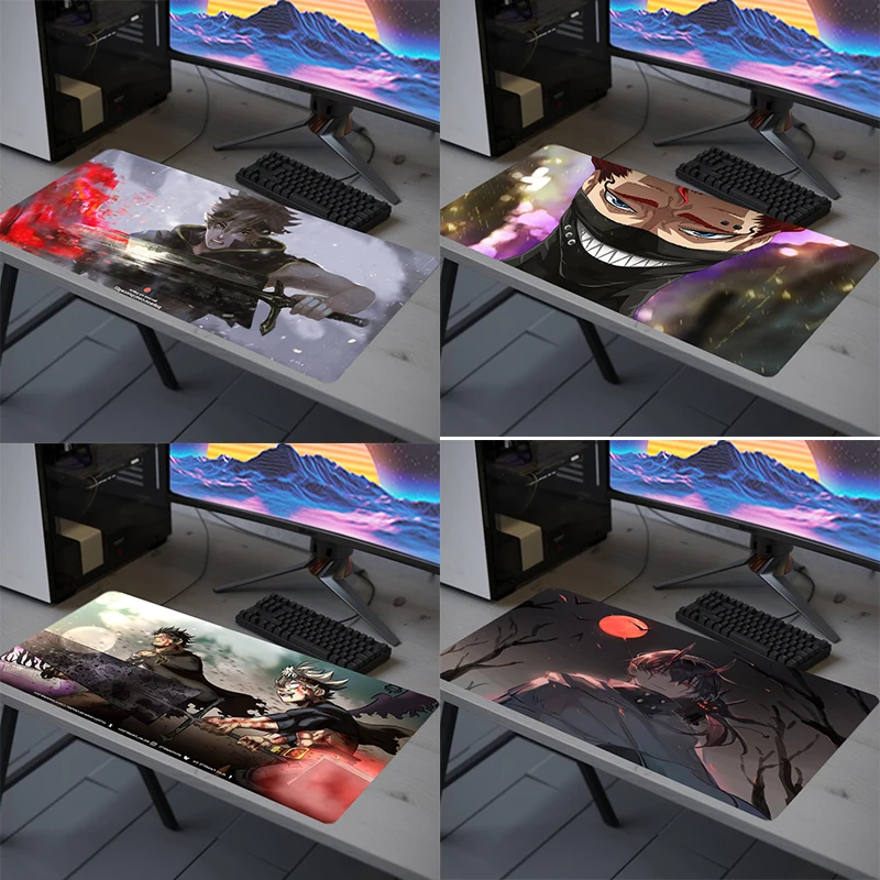 Brand Black Clover Asta Mouse Pad Gaming MousePad Large Big Mouse Mat Desktop Mat Computer Mouse pad For Overwatch boy girl gift
Brand Black Clover Asta Mouse Pad Gaming MousePad Large Big Mouse Mat Desktop Mat Computer Mouse pad For Overwatch boy girl gift
