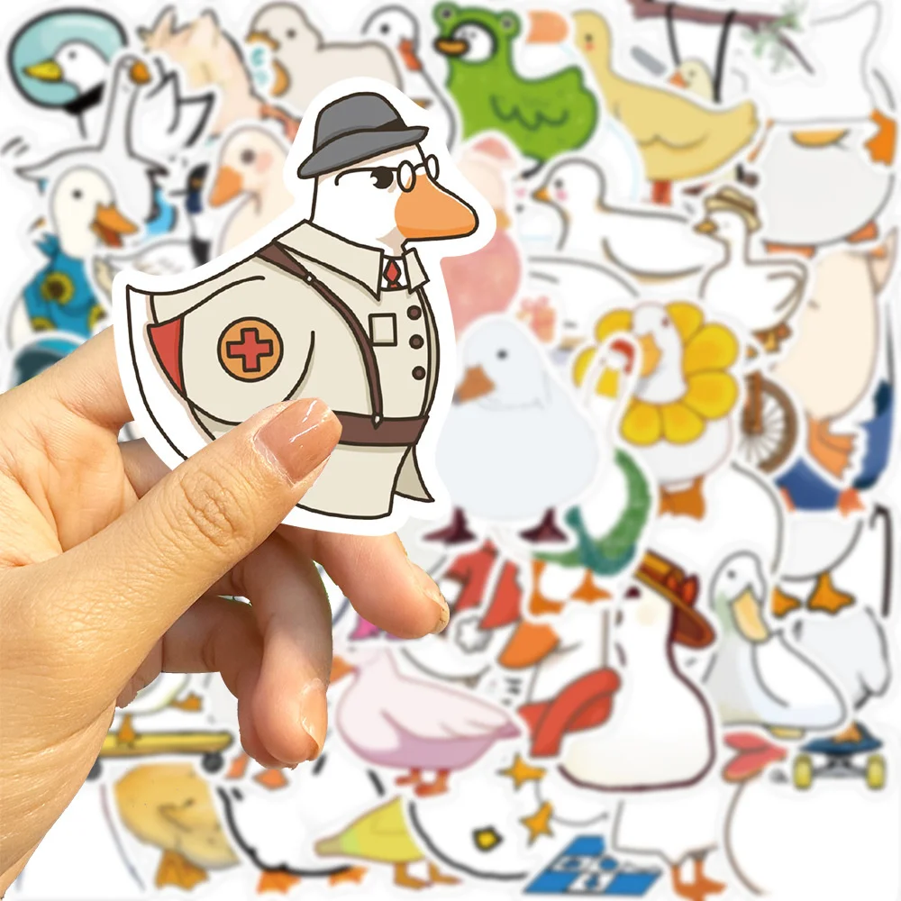 10/30/50PCS Cartoon Duck Animal Personality Creative Sticker Refrigerator Computer Phone Skateboard Waterproof Sticker Wholesale
10/30/50PCS Cartoon Duck Animal Personality Creative Sticker Refrigerator Computer Phone Skateboard Waterproof Sticker Wholesale