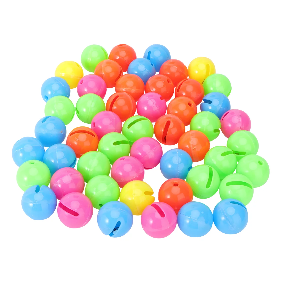 

50 Pcs Plastic Bell 3cm Small Bells Party Bag Fillers Babies Jingle Decors Pet's Neck Baby Trim