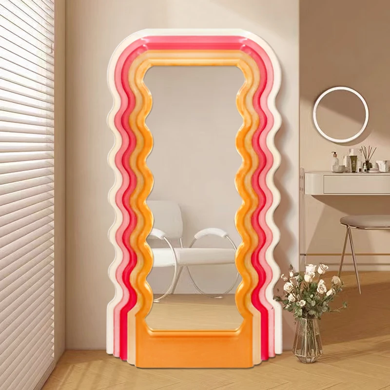 Full Body Decorative Mirror Wavy Bedroom Vanity Standing Decorative Mirror Irregular Specchio Decoration Living Room YY50DM
Full Body Decorative Mirror Wavy Bedroom Vanity Standing Decorative Mirror Irregular Specchio Decoration Living Room YY50DM