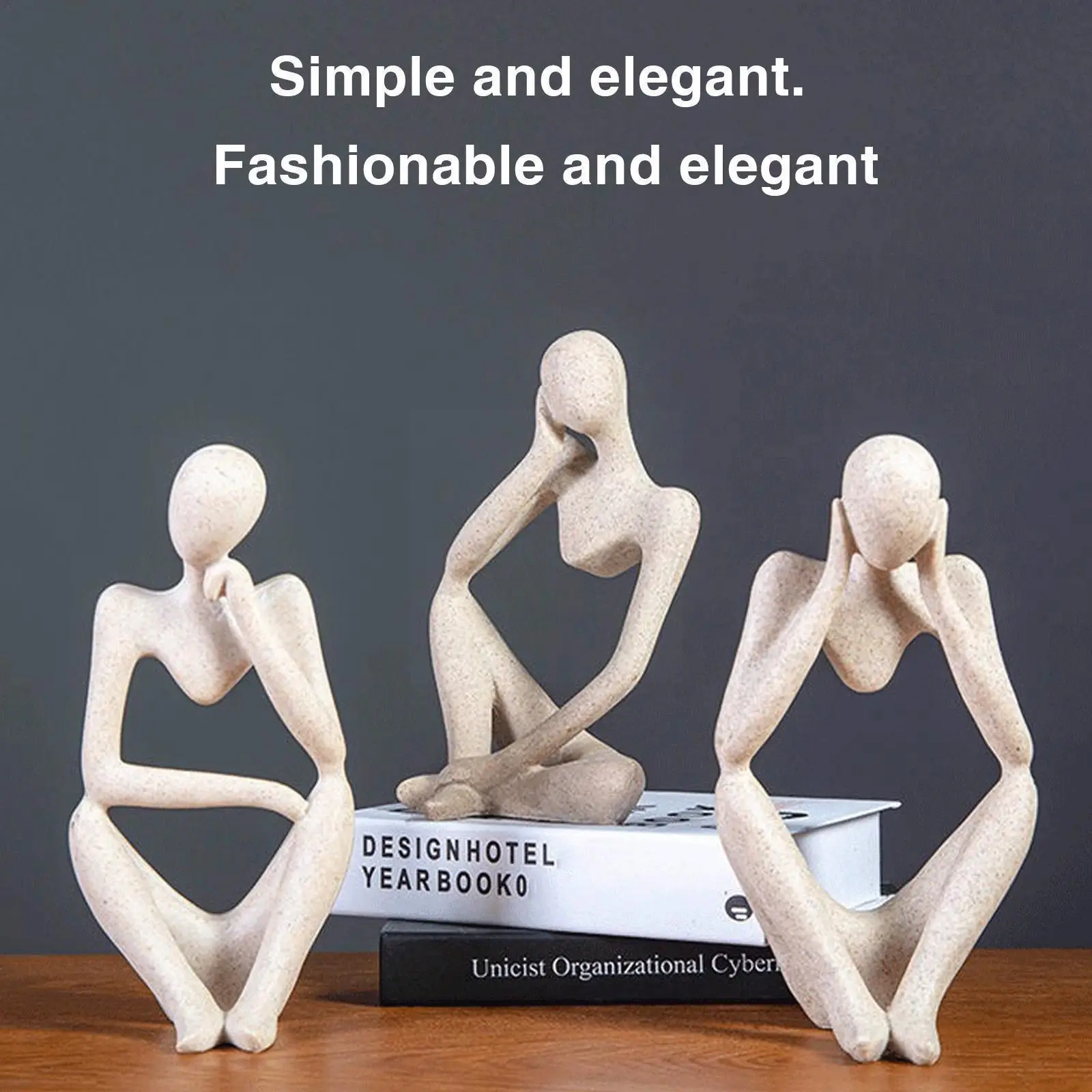 Thinker Statues And Sculptures Resin Thinker Statue Art Ornament, Sculpture Decoration Nordic Desktop Housewarming Abstract G8p3
Thinker Statues And Sculptures Resin Thinker Statue Art Ornament, Sculpture Decoration Nordic Desktop Housewarming Abstract G8p3