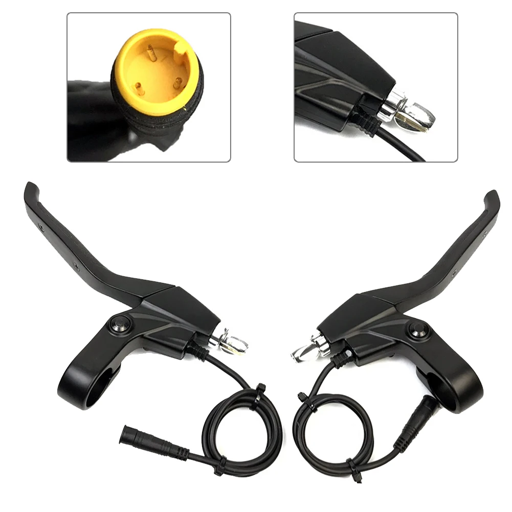 1 Pair Electric Bike Brake Lever Aluminum Alloy Waterproof 3-pin Structure Brake Levers For Bafang BBS01/BBS02 Mi D Drive Motor
1 Pair Electric Bike Brake Lever Aluminum Alloy Waterproof 3-pin Structure Brake Levers For Bafang BBS01/BBS02 Mi D Drive Motor