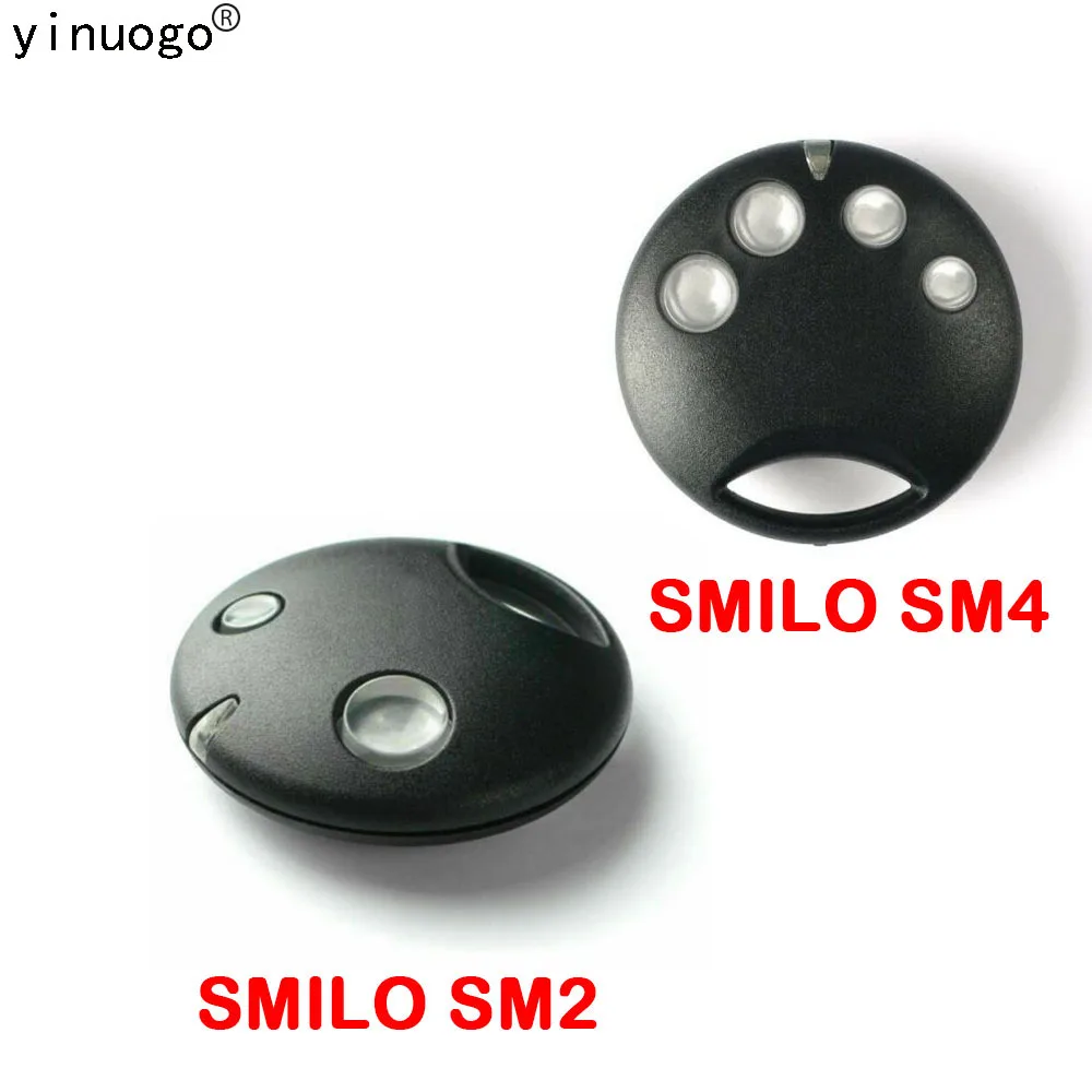 SMILO SM2 SM4 Remote Control 433mhz 2 4 Channel Garage Door Remote Control Handhled Transmitter Rolling Code Duplicator
SMILO SM2 SM4 Remote Control 433mhz 2 4 Channel Garage Door Remote Control Handhled Transmitter Rolling Code Duplicator