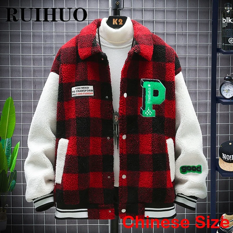 Мужская зимняя клетчатая куртка RUIHUO, Новое поступление осени 2022, Мужская одежда, мужская куртка, зимние теплые пальто, китайский Размер 4XL
Мужская зимняя клетчатая куртка RUIHUO, Новое поступление осени 2022, Мужская одежда, мужская куртка, зимние теплые пальто, китайский Размер 4XL
