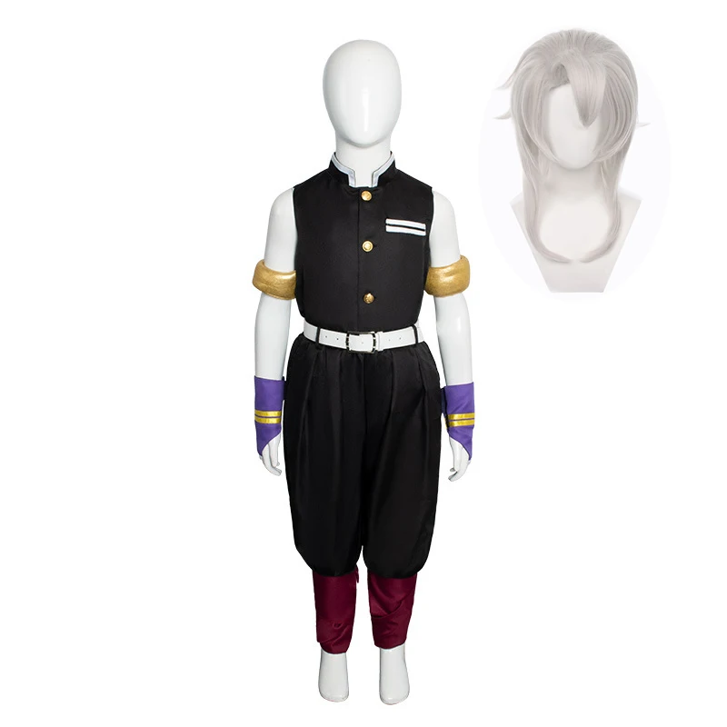 Детский костюм для косплея дзуй Тенген из сериала «рассекающий демонов» 
Детский костюм для косплея дзуй Тенген из сериала «рассекающий демонов»