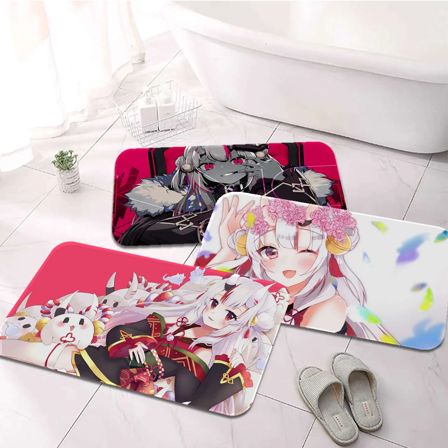 Nakiri Ayame Hololive Anime Printed Flannel Floor Mat Bathroom Decor Carpet Non-Slip For Living Room Kitchen Welcome Doormat
Nakiri Ayame Hololive Anime Printed Flannel Floor Mat Bathroom Decor Carpet Non-Slip For Living Room Kitchen Welcome Doormat