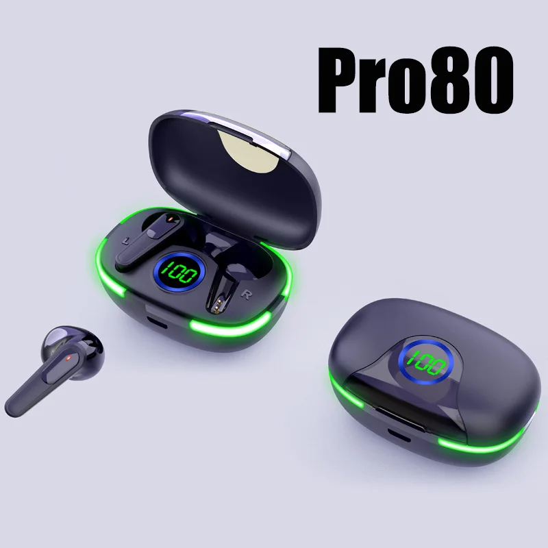 9D Stereo Tws 80 Wireless Headset For Air Fone Earphones Semi-in-ear Earphones Touch Control Earphones
9D Stereo Tws 80 Wireless Headset For Air Fone Earphones Semi-in-ear Earphones Touch Control Earphones