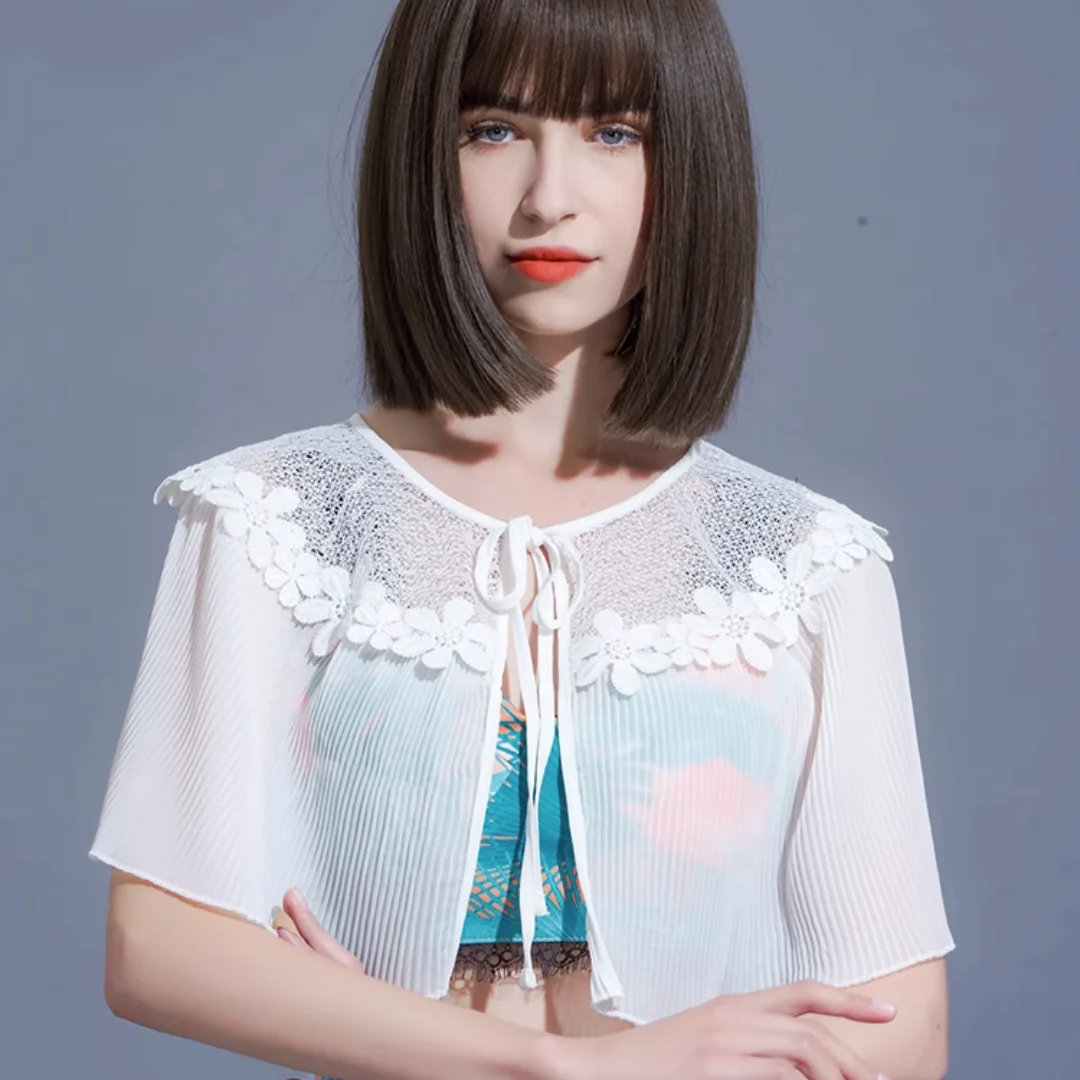 Bolero Women Wedding Accessories Capes Jacket Wraps Chiffon Soft Capa Shrug Bridal Bolero Mariage Bride Evening Cover Up Shawl
Bolero Women Wedding Accessories Capes Jacket Wraps Chiffon Soft Capa Shrug Bridal Bolero Mariage Bride Evening Cover Up Shawl