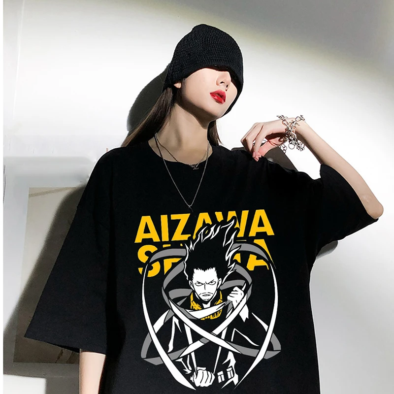 New Anime My Hero Academia Tee Y2k Anime Boku No Hero Academia Tshirt Unisex Short Sleeve Summer Aizawa Shota Tops Male Gift
New Anime My Hero Academia Tee Y2k Anime Boku No Hero Academia Tshirt Unisex Short Sleeve Summer Aizawa Shota Tops Male Gift
