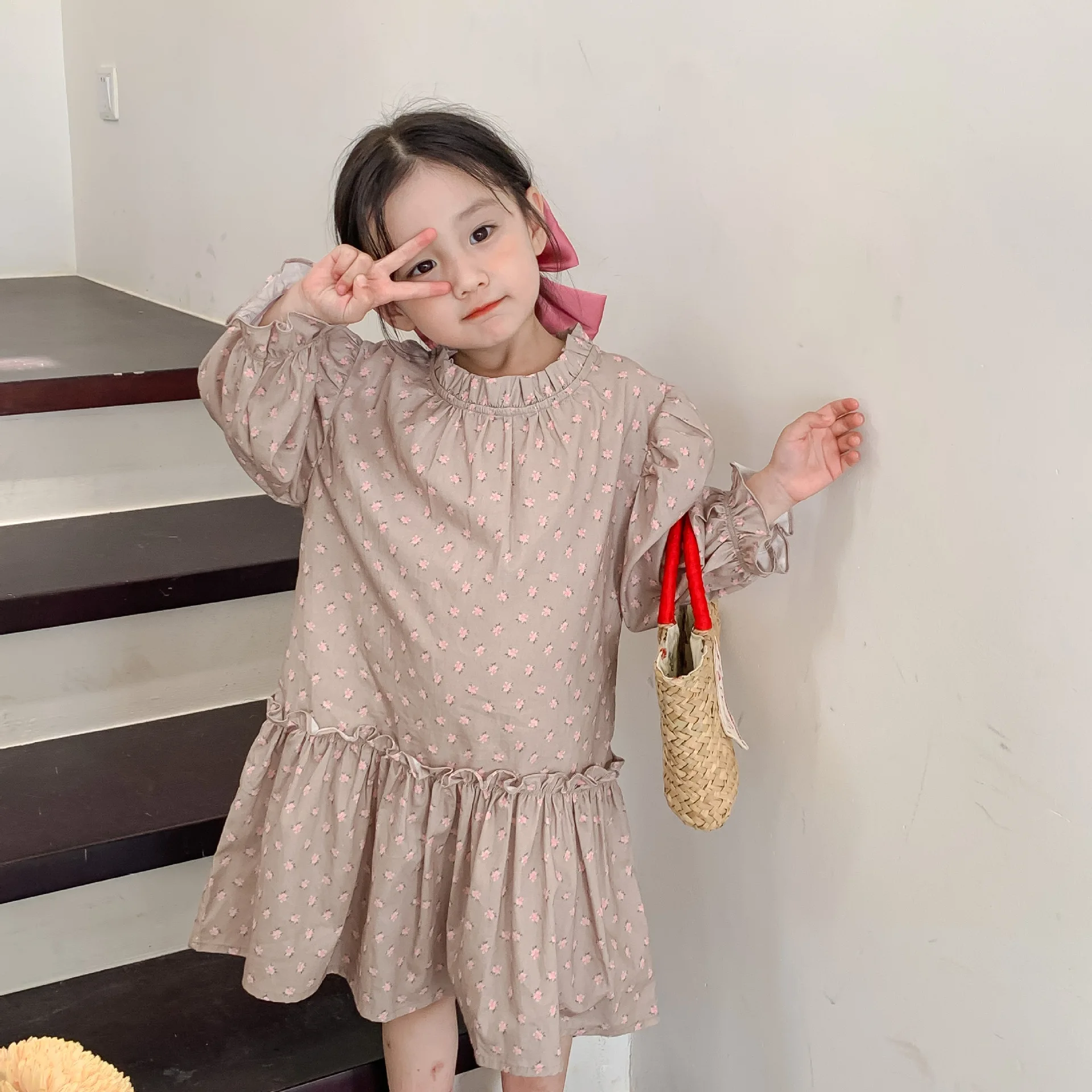 2022 Autumn Toddler Girls Dress Cotton Full Sleeve Children Dress Ruffles Kids Dresses For Girls Floral Girls Clothing
2022 Autumn Toddler Girls Dress Cotton Full Sleeve Children Dress Ruffles Kids Dresses For Girls Floral Girls Clothing