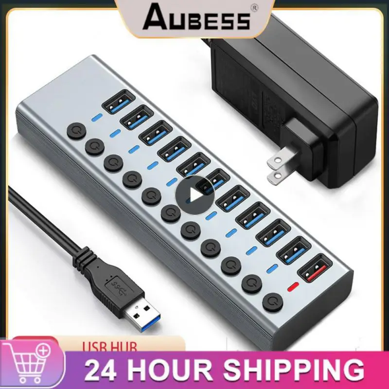 1~4PCS HUB 3.0 External Power Adapter 5/8/11 Ports USB Hub Splitter Switch 12V 4A Power Adapter For Tablet Laptop PC US EU 
1~4PCS HUB 3.0 External Power Adapter 5/8/11 Ports USB Hub Splitter Switch 12V 4A Power Adapter For Tablet Laptop PC US EU
