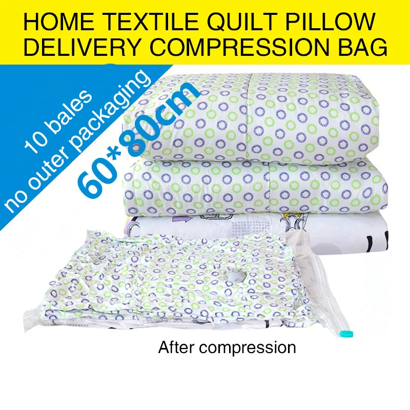 Vacuum Compression Bag Transparent Print Multi-size Storage Packaging Special 10 Packs
Vacuum Compression Bag Transparent Print Multi-size Storage Packaging Special 10 Packs