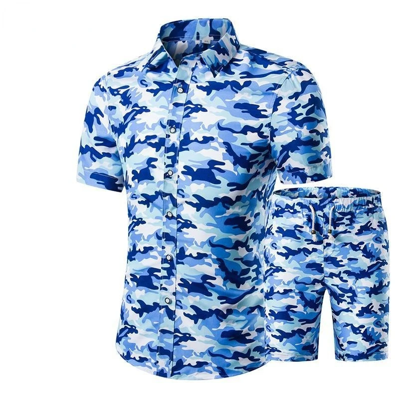 Men Clothing 2022 Fashion Men Sets Streetwear Short Sleeve Lapel Casual Shirt Beach Shorts Summer Vacation Male Hawaiian Suits
Men Clothing 2022 Fashion Men Sets Streetwear Short Sleeve Lapel Casual Shirt Beach Shorts Summer Vacation Male Hawaiian Suits