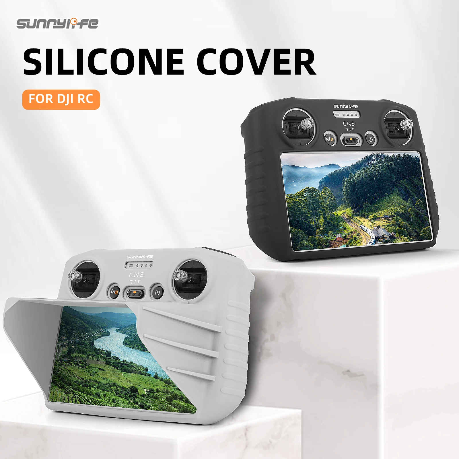 Sunnylife Controller Protective Cover Silicone Case with Sun Hood Sunshade Accessories for Mini 3 Pro DJI RC
Sunnylife Controller Protective Cover Silicone Case with Sun Hood Sunshade Accessories for Mini 3 Pro DJI RC