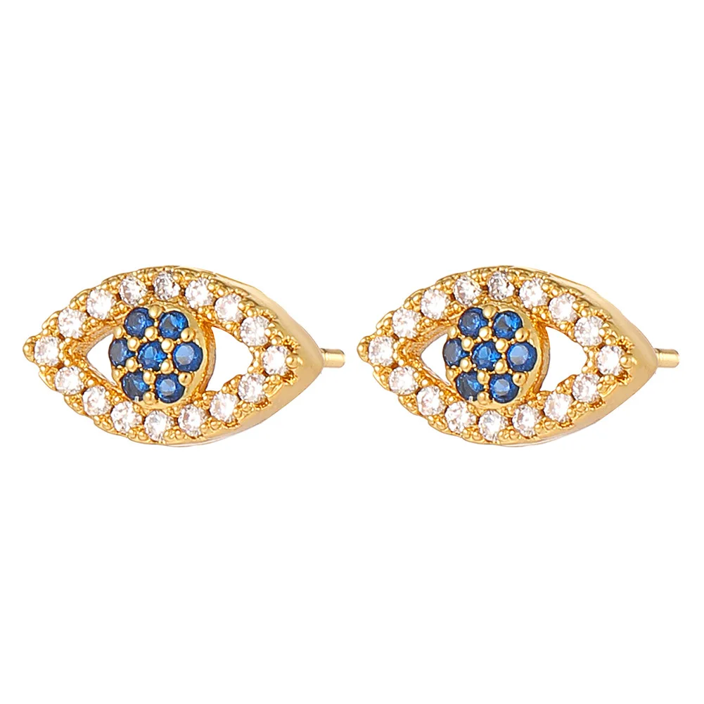 New Fashion Women's Jewelry Copper Inlaid Zircon Stud Earrings Evil Eye Personality Earrings Party Holiday Gifts
New Fashion Women's Jewelry Copper Inlaid Zircon Stud Earrings Evil Eye Personality Earrings Party Holiday Gifts