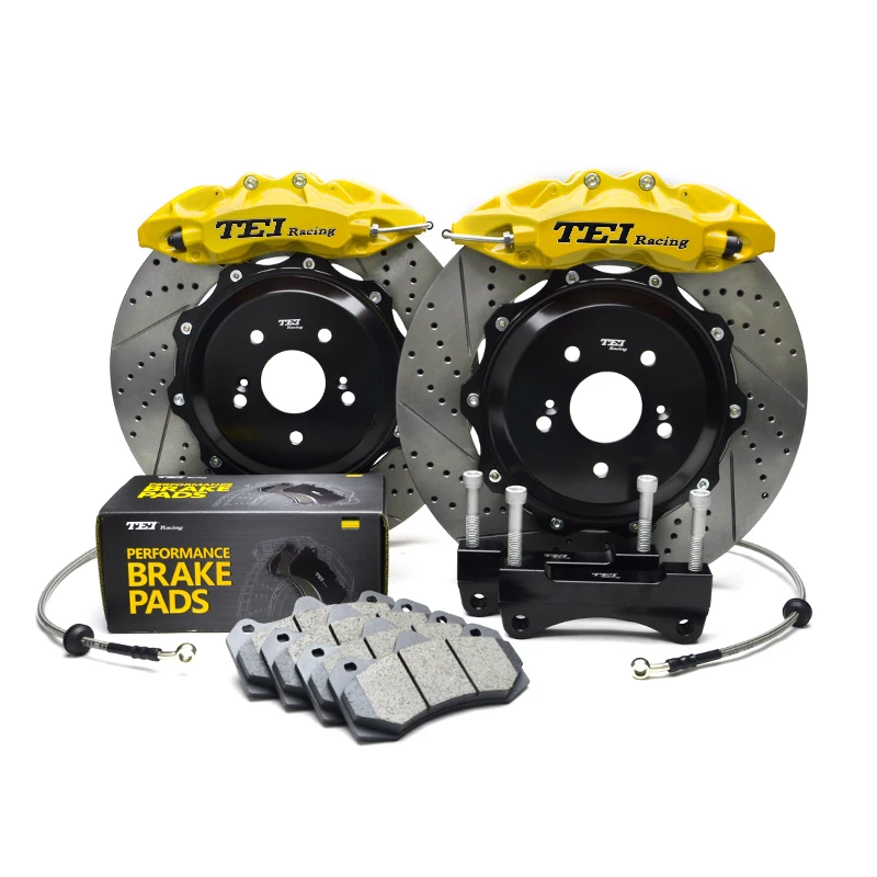 TEI Racing Big Brake Kit Front 6-Piston Caliper with 2-Piece Upgrade Rotor 378x32mm For Mazda CX-5 2016 19inch Wheel
TEI Racing Big Brake Kit Front 6-Piston Caliper with 2-Piece Upgrade Rotor 378x32mm For Mazda CX-5 2016 19inch Wheel