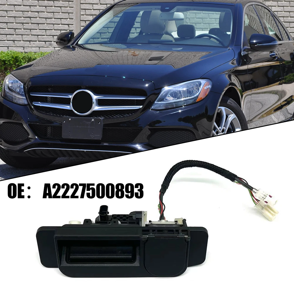 1x New Black Trunk Release Handle With Rear View Camera Assembly Fits For Mercedes-Benz C63AMG S GLC300 Car Electronics Part
1x New Black Trunk Release Handle With Rear View Camera Assembly Fits For Mercedes-Benz C63AMG S GLC300 Car Electronics Part