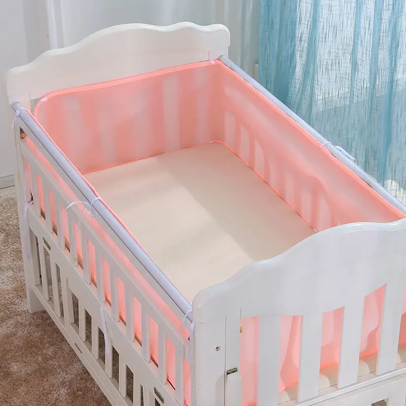 Solid Color Newborns Cot Bumpers Breathable Baby Crib Around Cushion Kids Room Decor Baby Bedding Infant Bed Bumpers 30*250CM
Solid Color Newborns Cot Bumpers Breathable Baby Crib Around Cushion Kids Room Decor Baby Bedding Infant Bed Bumpers 30*250CM