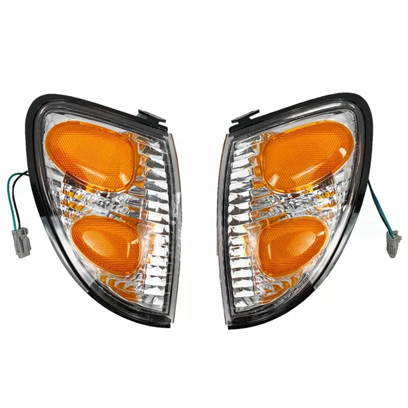 

1Pair Car Front Side Corner Light Turn Signal Indicator Marker Lamp For ZX AUTO Grandtiger TUV G3 F1