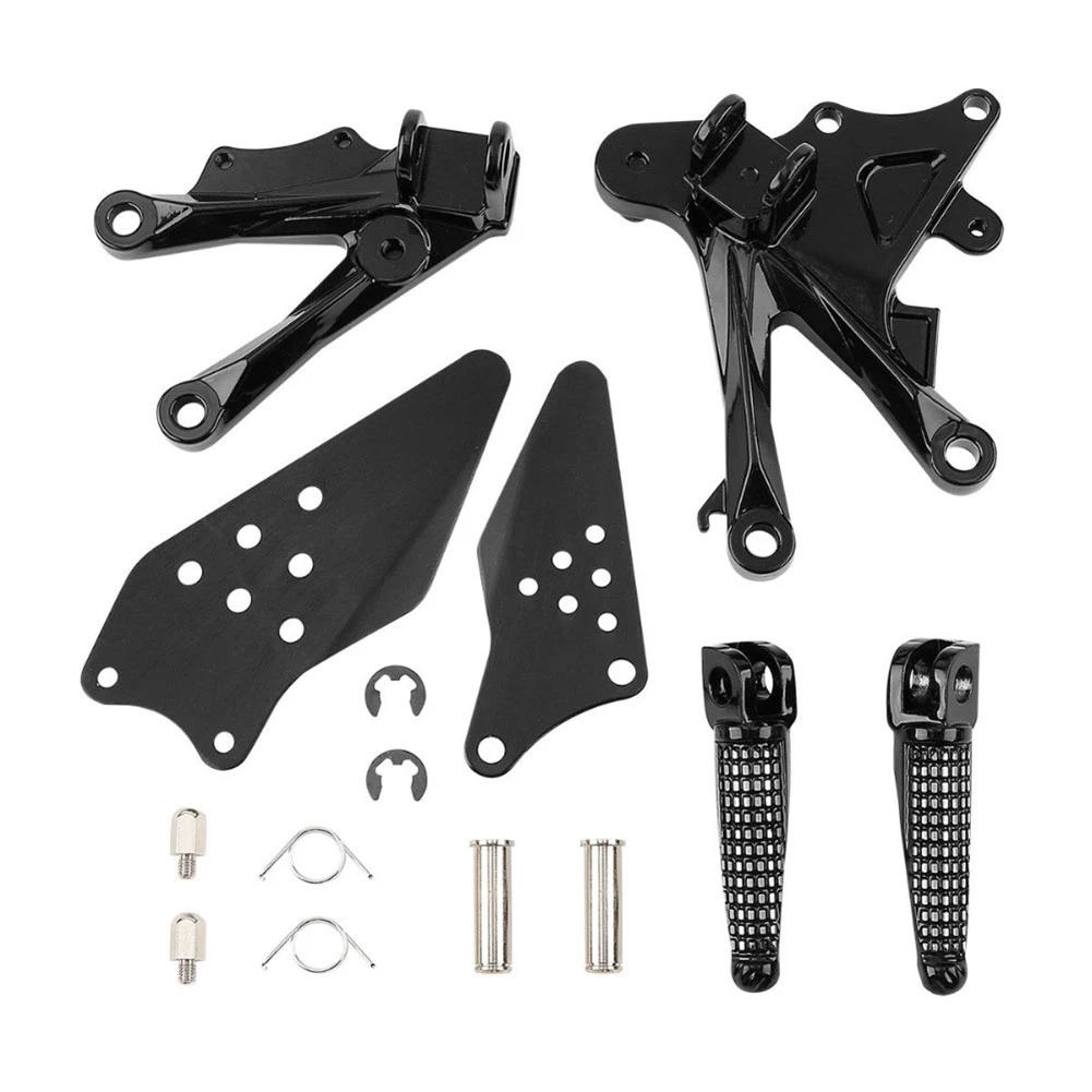 Комплект опор для ног мотоцикла, Передние Подножки для KAWASAKI ZX6R 2005-2008 ZX636 2005-2006
Комплект опор для ног мотоцикла, Передние Подножки для KAWASAKI ZX6R 2005-2008 ZX636 2005-2006