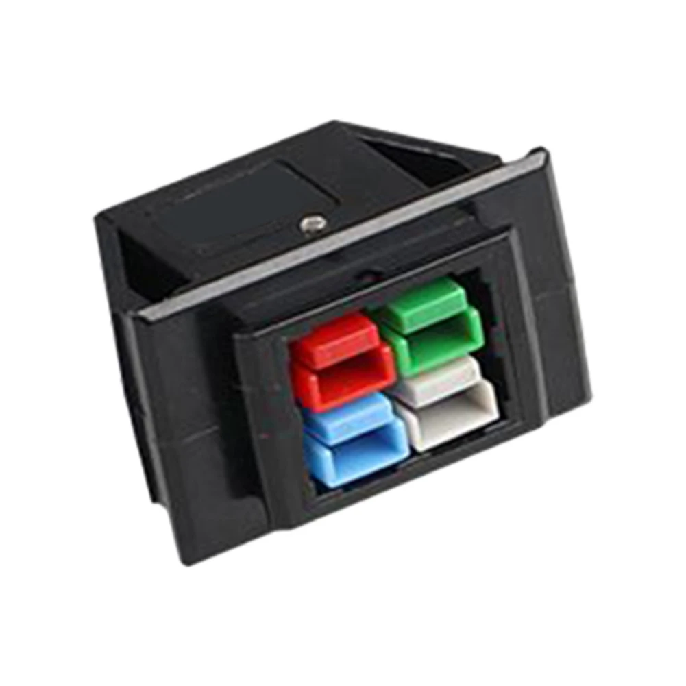 Fixing Bracket With Plug FOR Anderson Plug 30/45A 600V Fixed Mounting Bracket Panel Outdoor Power Plug Electrical Engineering
Fixing Bracket With Plug FOR Anderson Plug 30/45A 600V Fixed Mounting Bracket Panel Outdoor Power Plug Electrical Engineering
