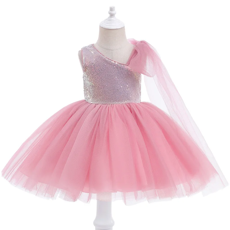 KEAIYOUHUO Dress For Baby Sleeveless Mesh Sequins Bridesmaid Dresses Formal Prom Evening Dress Party Costume Kids Princess Gown
KEAIYOUHUO Dress For Baby Sleeveless Mesh Sequins Bridesmaid Dresses Formal Prom Evening Dress Party Costume Kids Princess Gown