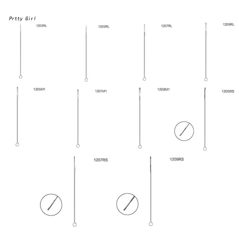Tattoo Needles Tattoo Guns Needles 1/3/5/7/9RL 5/7/9M1 5/7/9RS Round Liner Needles Used For Tattoo Machine Tattoo Kit
Tattoo Needles Tattoo Guns Needles 1/3/5/7/9RL 5/7/9M1 5/7/9RS Round Liner Needles Used For Tattoo Machine Tattoo Kit
