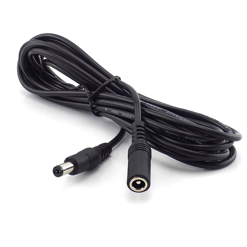 All Copper 5V Power Extension Cord DC3.5*1.35 Wireless Surveillance Camera Driving Recorder 3 Meters For CCTV Security Camera
All Copper 5V Power Extension Cord DC3.5*1.35 Wireless Surveillance Camera Driving Recorder 3 Meters For CCTV Security Camera