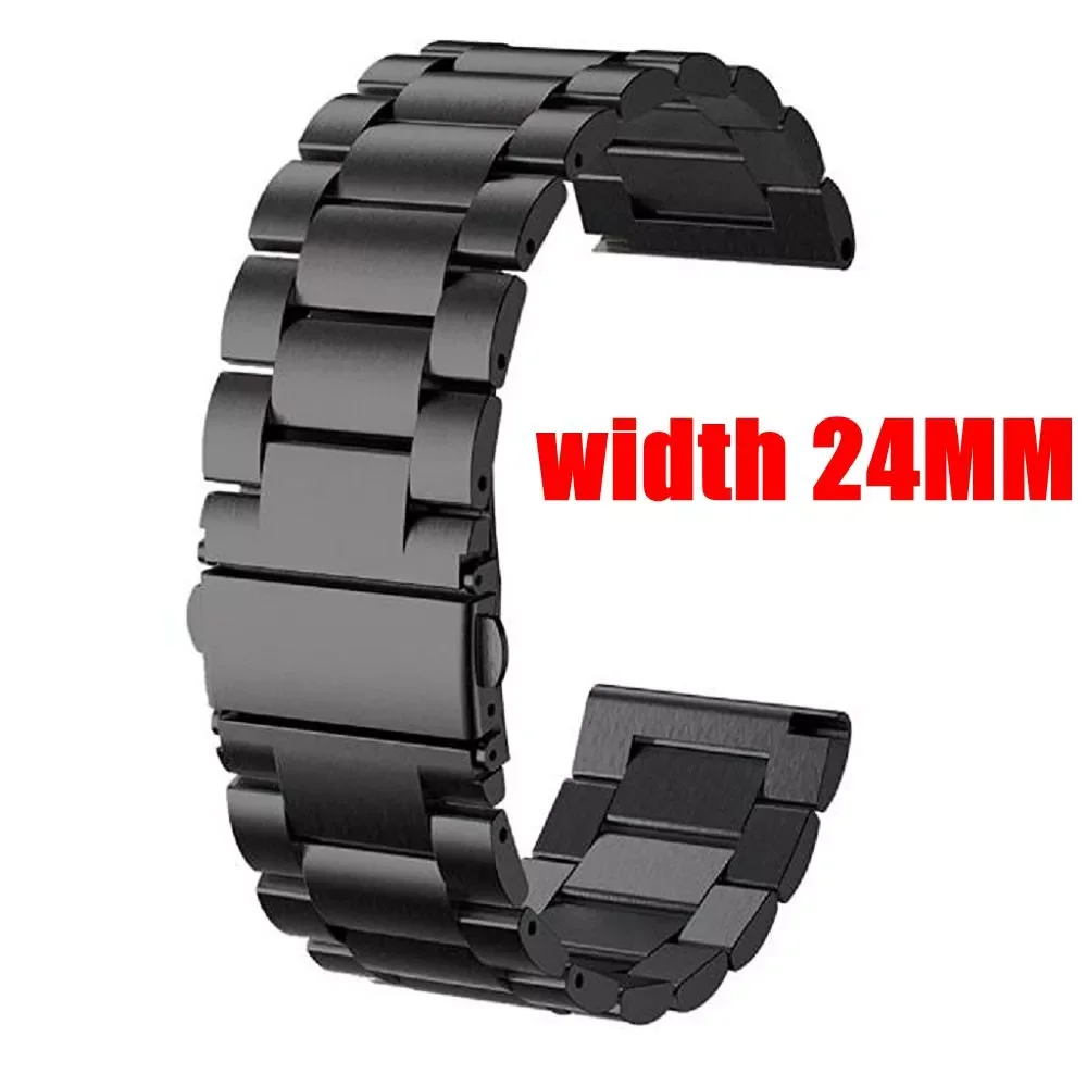 24MM Straps For Suunto 9 7 Baro/Suunto D5 Spartan Sport Wrist HR/Baro Smart Watch Band Stainless Steel Bracelets Metal Correa
24MM Straps For Suunto 9 7 Baro/Suunto D5 Spartan Sport Wrist HR/Baro Smart Watch Band Stainless Steel Bracelets Metal Correa
