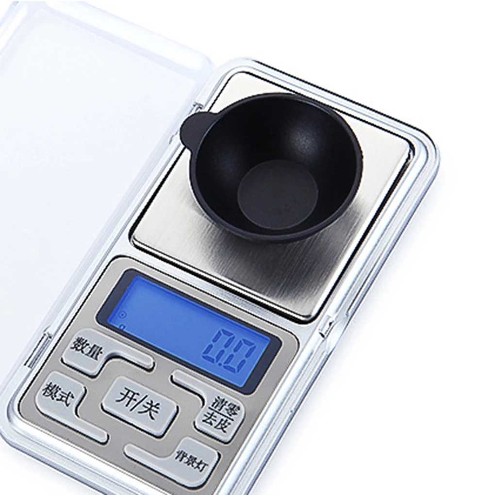 100/200/300/500g/0.01g Digital Pocket Scale Multipurpose Piece Counting LED Backlight Jewelry Kitchen Mini Digital Scale
100/200/300/500g/0.01g Digital Pocket Scale Multipurpose Piece Counting LED Backlight Jewelry Kitchen Mini Digital Scale