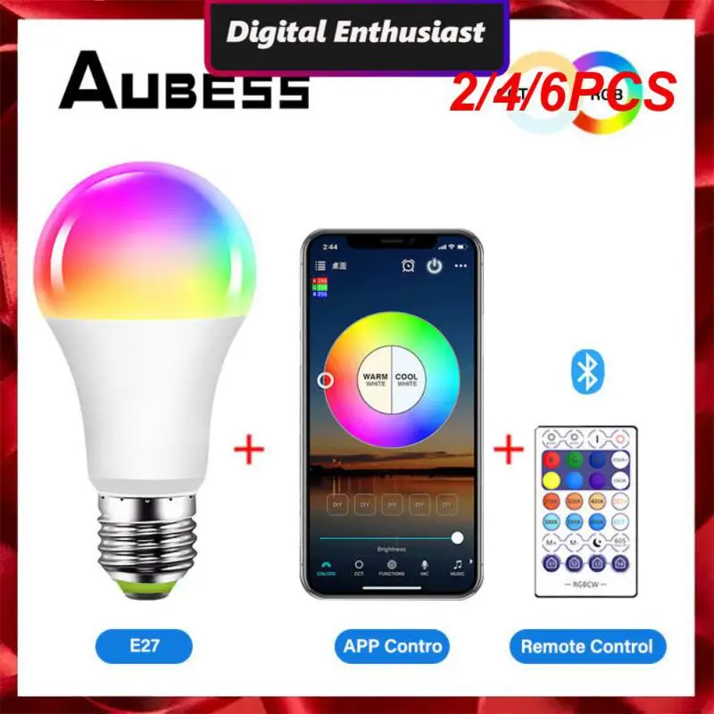 2/4/6PCS Microphone Smart Bulb Adjust The Brightness And Speed Camera Color Picking Smart Led Light Bulb Ac110/220v50hz Music
2/4/6PCS Microphone Smart Bulb Adjust The Brightness And Speed Camera Color Picking Smart Led Light Bulb Ac110/220v50hz Music