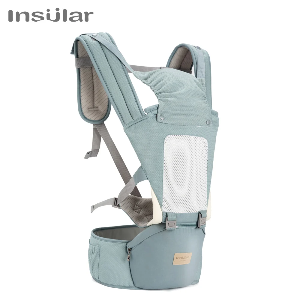 

Insular Baby Carrier Front Facing Hipseat Kangaroo Ergonomic Babies Sling Carriers For Newborn Toddler Kids Loading Bear 20Kg