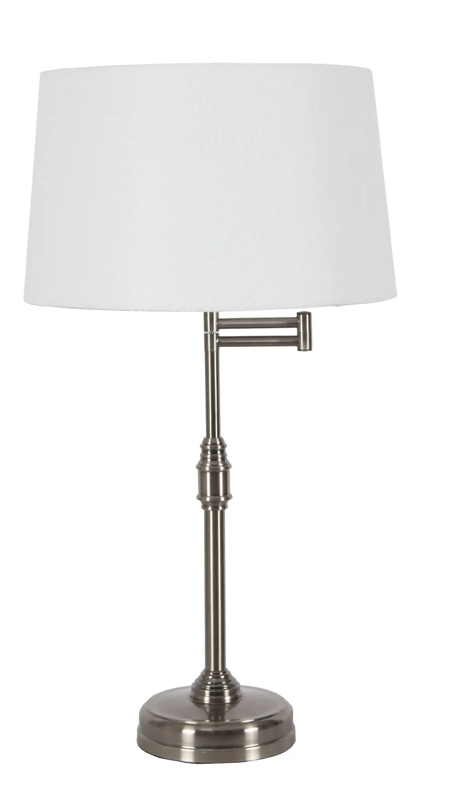 Better Homes and Gardens Harvard Swing Arm Table Lamp Set of 2, Antique Pewter Finish
Better Homes and Gardens Harvard Swing Arm Table Lamp Set of 2, Antique Pewter Finish