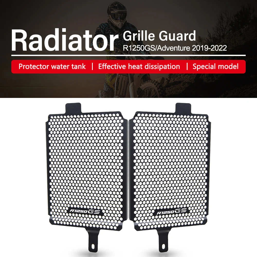 For BMW R1250GS R1250 GS R 1250 GS Adventure Rallye TE 2018 2019 2020 2021 2022 2023 Radiator Guard Protector Grille Grill Cover 
For BMW R1250GS R1250 GS R 1250 GS Adventure Rallye TE 2018 2019 2020 2021 2022 2023 Radiator Guard Protector Grille Grill Cover